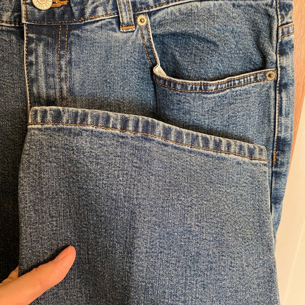 NWT women’s jeans, “Lauren Jeans Co” by Ralph Lauren size 14, inseam 31” - Picture 7 of 11